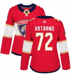 Womens Adidas Florida Panthers 72 Frank Vatrano Authentic Red Home NHL Jersey Womens Adidas Florida Panthers 72 Frank Vatrano Authentic Red Home NHL Jersey