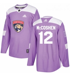 Youth Adidas Florida Panthers 12 Ian McCoshen Authentic Purple Fights Cancer Practice NHL Jersey Youth Adidas Florida Panthers 12 Ian McCoshen Authentic Purple Fights Cancer Practice NHL Jersey