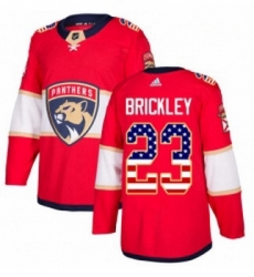 Youth Adidas Florida Panthers 23 Connor Brickley Authentic Red USA Flag Fashion NHL Jersey Youth Adidas Florida Panthers 23 Connor Brickley Authentic Red USA Flag Fashion NHL Jersey