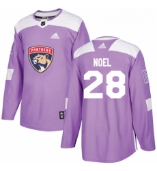 Youth Adidas Florida Panthers 28 Serron Noel Authentic Purple Fights Cancer Practice NHL Jersey Youth Adidas Florida Panthers 28 Serron Noel Authentic Purple Fights Cancer Practice NHL Jersey
