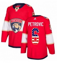 Youth Adidas Florida Panthers 6 Alex Petrovic Authentic Red USA Flag Fashion NHL Jersey Youth Adidas Florida Panthers 6 Alex Petrovic Authentic Red USA Flag Fashion NHL Jersey