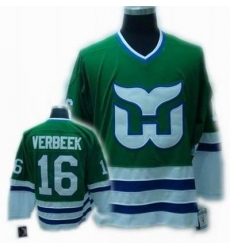 CCM Hartford Whalers jersey #16 VERBEEK jersey CCM Hartford Whalers jersey #16 VERBEEK jersey