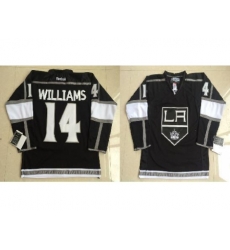 Los Angeles Kings 14 Justin Williams Black NHL Jerseys Los Angeles Kings 14 Justin Williams Black NHL Jerseys