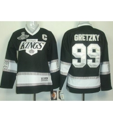 Los Angeles Kings #99 Wayne Gretzky Black Stanley Cup Finals Champions Patch NHL Jerseys Los Angeles Kings #99 Wayne Gretzky Black Stanley Cup Finals Champions Patch NHL Jerseys