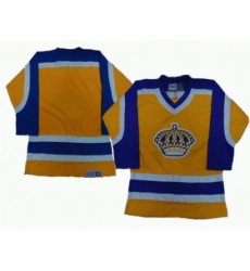 Los Angeles Kings Blank yellow purple jersey Los Angeles Kings Blank yellow purple jersey