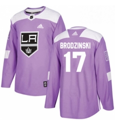 Mens Adidas Los Angeles Kings 17 Jonny Brodzinski Authentic Purple Fights Cancer Practice NHL Jersey Mens Adidas Los Angeles Kings 17 Jonny Brodzinski Authentic Purple Fights Cancer Practice NHL Jersey