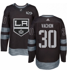 Mens Adidas Los Angeles Kings 30 Rogie Vachon Premier Black 1917 2017 100th Anniversary NHL Jersey Mens Adidas Los Angeles Kings 30 Rogie Vachon Premier Black 1917 2017 100th Anniversary NHL Jersey