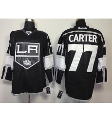 Mens Los Angeles Kings #77 Jeff Carter Home Black NHL Jersey Mens Los Angeles Kings #77 Jeff Carter Home Black NHL Jersey