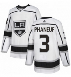 Youth Adidas Los Angeles Kings 3 Dion Phaneuf Authentic White Away NHL Jersey Youth Adidas Los Angeles Kings 3 Dion Phaneuf Authentic White Away NHL Jersey