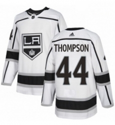 Youth Adidas Los Angeles Kings 44 Nate Thompson Authentic White Away NHL Jersey Youth Adidas Los Angeles Kings 44 Nate Thompson Authentic White Away NHL Jersey
