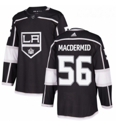 Youth Adidas Los Angeles Kings 56 Kurtis MacDermid Authentic Black Home NHL Jersey Youth Adidas Los Angeles Kings 56 Kurtis MacDermid Authentic Black Home NHL Jersey
