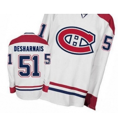 2011 Montreal Canadiens NHL Hockey Jerseys #51 Desharnais White Authentic Hockey Jersey 2011 Montreal Canadiens NHL Hockey Jerseys #51 Desharnais White Authentic Hockey Jersey