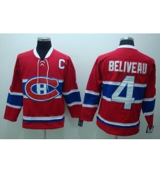 Canadiens #4 Jean Beliveau Stitched Red CH CCM Throwback NHL Jersey Canadiens #4 Jean Beliveau Stitched Red CH CCM Throwback NHL Jersey