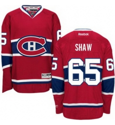 Canadiens #65 Andrew Shaw Red Home Stitched NHL Jersey Canadiens #65 Andrew Shaw Red Home Stitched NHL Jersey