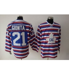 Hockey Montreal Canadiens #21 Brian Gionta strip Jersey Hockey Montreal Canadiens #21 Brian Gionta strip Jersey