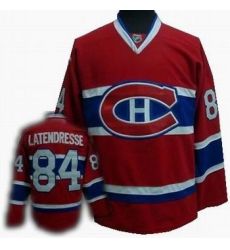 Hockey Montreal Canadiens #84 Guillaume Latendresse Stitched Replithentic Red Jersey Hockey Montreal Canadiens #84 Guillaume Latendresse Stitched Replithentic Red Jersey