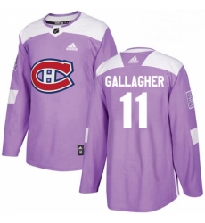 Mens Adidas Montreal Canadiens 11 Brendan Gallagher Authentic Purple Fights Cancer Practice NHL Jersey Mens Adidas Montreal Canadiens 11 Brendan Gallagher Authentic Purple Fights Cancer Practice NHL Jersey