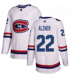 Mens Adidas Montreal Canadiens 22 Karl Alzner Authentic White 2017 100 Classic NHL Jersey Mens Adidas Montreal Canadiens 22 Karl Alzner Authentic White 2017 100 Classic NHL Jersey