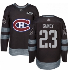 Mens Adidas Montreal Canadiens 23 Bob Gainey Premier Black 1917 2017 100th Anniversary NHL Jersey Mens Adidas Montreal Canadiens 23 Bob Gainey Premier Black 1917 2017 100th Anniversary NHL Jersey