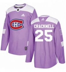 Mens Adidas Montreal Canadiens 25 Adam Cracknell Authentic Purple Fights Cancer Practice NHL Jersey Mens Adidas Montreal Canadiens 25 Adam Cracknell Authentic Purple Fights Cancer Practice NHL Jersey