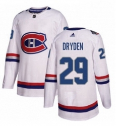 Mens Adidas Montreal Canadiens 29 Ken Dryden Authentic White 2017 100 Classic NHL Jersey Mens Adidas Montreal Canadiens 29 Ken Dryden Authentic White 2017 100 Classic NHL Jersey
