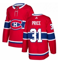 Mens Adidas Montreal Canadiens 31 Carey Price Authentic Red Home NHL Jersey Mens Adidas Montreal Canadiens 31 Carey Price Authentic Red Home NHL Jersey