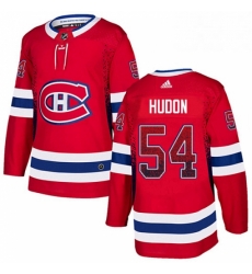 Mens Adidas Montreal Canadiens 54 Charles Hudon Authentic Red Drift Fashion NHL Jersey Mens Adidas Montreal Canadiens 54 Charles Hudon Authentic Red Drift Fashion NHL Jersey