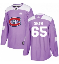 Mens Adidas Montreal Canadiens 65 Andrew Shaw Authentic Purple Fights Cancer Practice NHL Jersey Mens Adidas Montreal Canadiens 65 Andrew Shaw Authentic Purple Fights Cancer Practice NHL Jersey