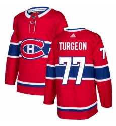 Mens Adidas Montreal Canadiens 77 Pierre Turgeon Premier Red Home NHL Jersey Mens Adidas Montreal Canadiens 77 Pierre Turgeon Premier Red Home NHL Jersey