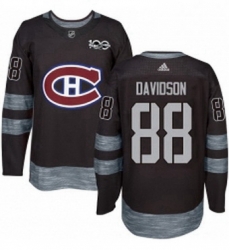 Mens Adidas Montreal Canadiens 88 Brandon Davidson Authentic Black 1917 2017 100th Anniversary NHL Jersey Mens Adidas Montreal Canadiens 88 Brandon Davidson Authentic Black 1917 2017 100th Anniversary NHL Jersey