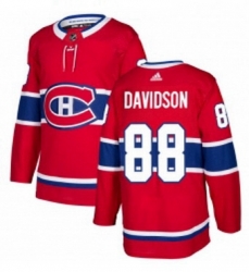 Mens Adidas Montreal Canadiens 88 Brandon Davidson Authentic Red Home NHL Jersey Mens Adidas Montreal Canadiens 88 Brandon Davidson Authentic Red Home NHL Jersey