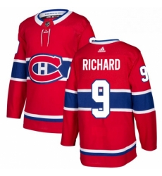 Mens Adidas Montreal Canadiens 9 Maurice Richard Authentic Red Home NHL Jersey Mens Adidas Montreal Canadiens 9 Maurice Richard Authentic Red Home NHL Jersey