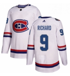 Mens Adidas Montreal Canadiens 9 Maurice Richard Authentic White 2017 100 Classic NHL Jersey Mens Adidas Montreal Canadiens 9 Maurice Richard Authentic White 2017 100 Classic NHL Jersey