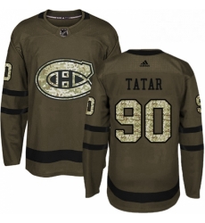 Mens Adidas Montreal Canadiens 90 Tomas Tatar Authentic Green Salute to Service NHL Jersey Mens Adidas Montreal Canadiens 90 Tomas Tatar Authentic Green Salute to Service NHL Jersey