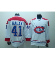 Montreal Canadiens 41 Jaroslav Halak white Jersey CH Montreal Canadiens 41 Jaroslav Halak white Jersey CH