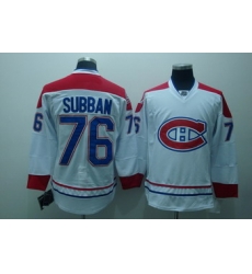 Montreal Canadiens 76 PK Subban White Jerseys CH Montreal Canadiens 76 PK Subban White Jerseys CH