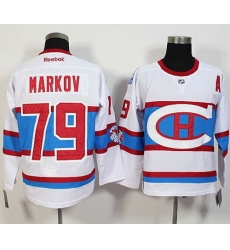 Montreal Canadiens #79 Markov White New CH Stitched NHL Jersey Montreal Canadiens #79 Markov White New CH Stitched NHL Jersey