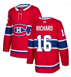 Youth Adidas Montreal Canadiens 16 Henri Richard Premier Red Home NHL Jersey Youth Adidas Montreal Canadiens 16 Henri Richard Premier Red Home NHL Jersey