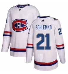 Youth Adidas Montreal Canadiens 21 David Schlemko Authentic White 2017 100 Classic NHL Jersey Youth Adidas Montreal Canadiens 21 David Schlemko Authentic White 2017 100 Classic NHL Jersey