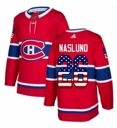 Youth Adidas Montreal Canadiens 26 Mats Naslund Authentic Red USA Flag Fashion NHL Jersey Youth Adidas Montreal Canadiens 26 Mats Naslund Authentic Red USA Flag Fashion NHL Jersey
