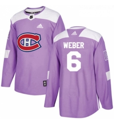 Youth Adidas Montreal Canadiens 6 Shea Weber Authentic Purple Fights Cancer Practice NHL Jersey Youth Adidas Montreal Canadiens 6 Shea Weber Authentic Purple Fights Cancer Practice NHL Jersey