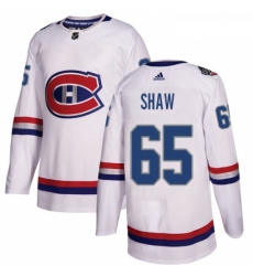 Youth Adidas Montreal Canadiens 65 Andrew Shaw Authentic White 2017 100 Classic NHL Jersey Youth Adidas Montreal Canadiens 65 Andrew Shaw Authentic White 2017 100 Classic NHL Jersey