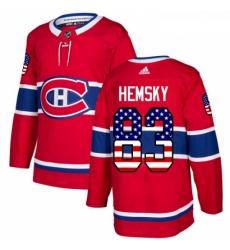 Youth Adidas Montreal Canadiens 83 Ales Hemsky Authentic Red USA Flag Fashion NHL Jersey Youth Adidas Montreal Canadiens 83 Ales Hemsky Authentic Red USA Flag Fashion NHL Jersey