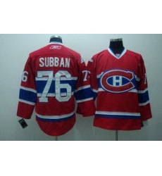 Youth Montreal Canadiens #76 P.K. Subban red Jerseys Youth Montreal Canadiens #76 P.K. Subban red Jerseys
