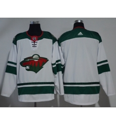 Men Adidas Minnesota Wild Blank White Stitched NHL Jersey Men Adidas Minnesota Wild Blank White Stitched NHL Jersey