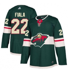Men Minnesota Wild 22 Kevin Fiala Green Adidas Jersey Men Minnesota Wild 22 Kevin Fiala Green Adidas Jersey