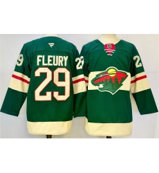 Men Minnesota Wild 29 Marc Andre Fleury Green 2024 25 Home Stitched Hockey Jersey Men Minnesota Wild 29 Marc Andre Fleury Green 2024 25 Home Stitched Hockey Jersey