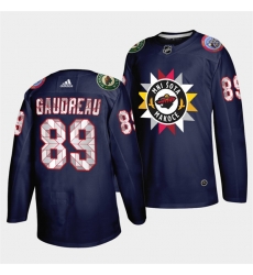 Men Minnesota Wild 89 Frederick Gaudreau 2021 22 Navy Native American Heritage Day Stitched Jersey Men Minnesota Wild 89 Frederick Gaudreau 2021 22 Navy Native American Heritage Day Stitched Jersey