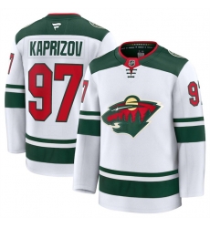 Men Minnesota Wild ACTIVE PLAYER Custom White 2024 25 Away Stitched Hockey Jersey Men Minnesota Wild ACTIVE PLAYER Custom White 2024 25 Away Stitched Hockey Jersey