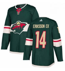 Mens Adidas Minnesota Wild 14 Joel Eriksson Ek Premier Green Home NHL Jersey Mens Adidas Minnesota Wild 14 Joel Eriksson Ek Premier Green Home NHL Jersey